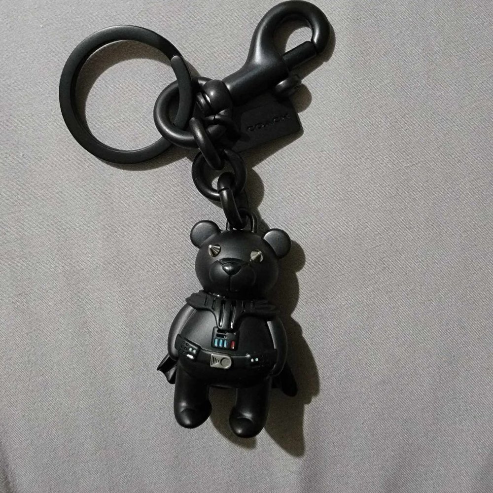 Coach Star Wars Darth Vader Keychain/Bag Charm